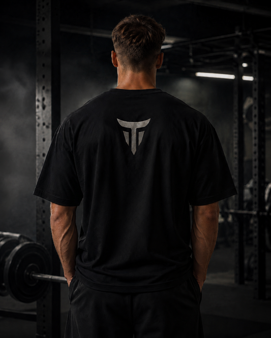 Relentless Oversized Heavyweight Gym T-Shirt – 240GSM