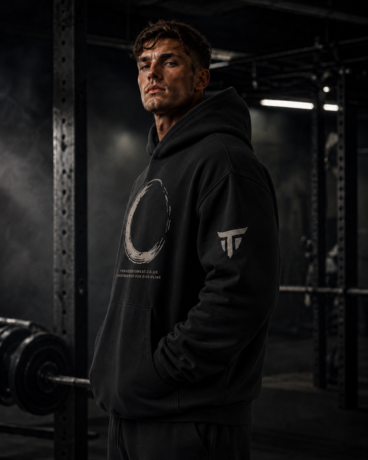 Relentless Oversized Heavyweight Gym Hoodie – 339GSM