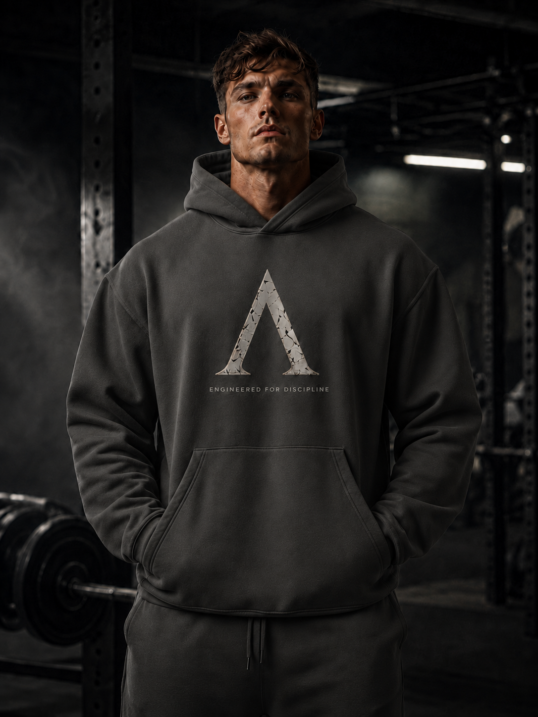 Warrior Oversized Heavyweight Gym Hoodie – 339GSM