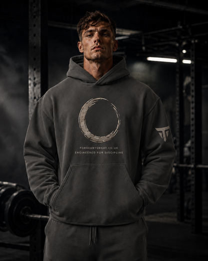 Relentless Oversized Heavyweight Gym Hoodie – 339GSM