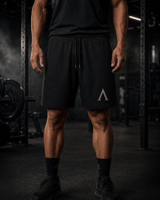 Warrior Premium Gym Shorts – 300GSM Organic Cotton