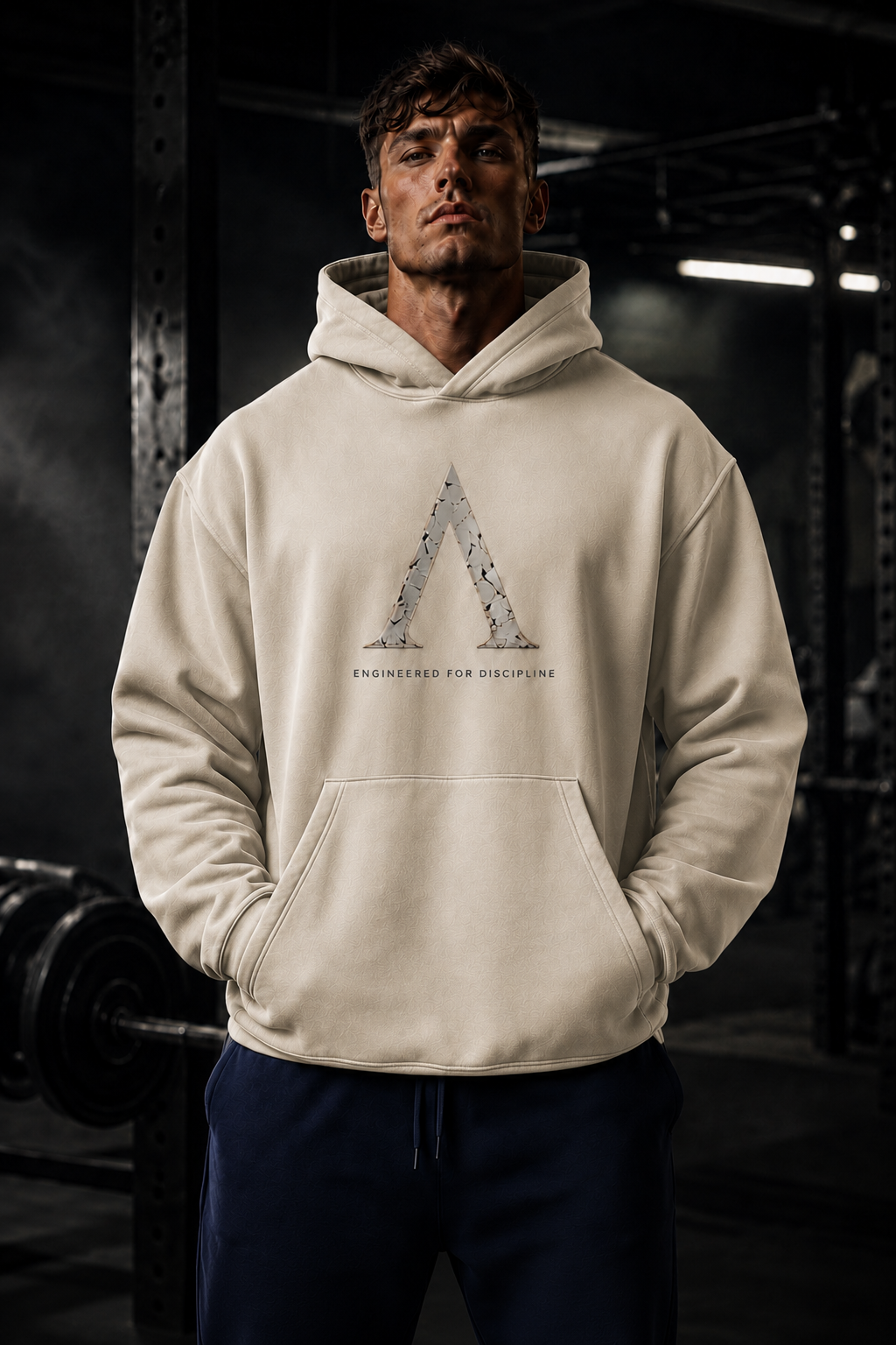 Warrior Oversized Heavyweight Gym Hoodie – 339GSM