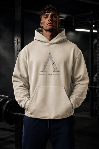 Warrior Oversized Heavyweight Gym Hoodie – 339GSM