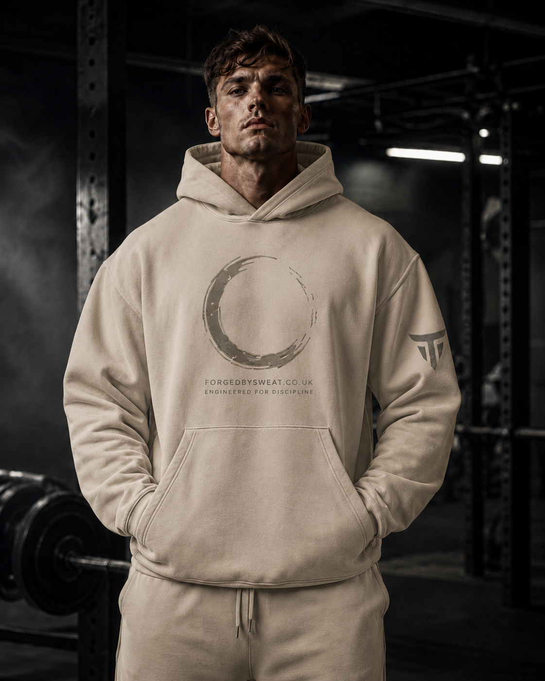 Relentless Oversized Heavyweight Gym Hoodie – 339GSM