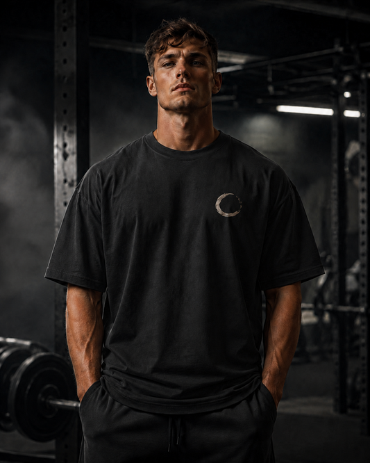 Relentless Oversized Heavyweight Gym T-Shirt – 240GSM