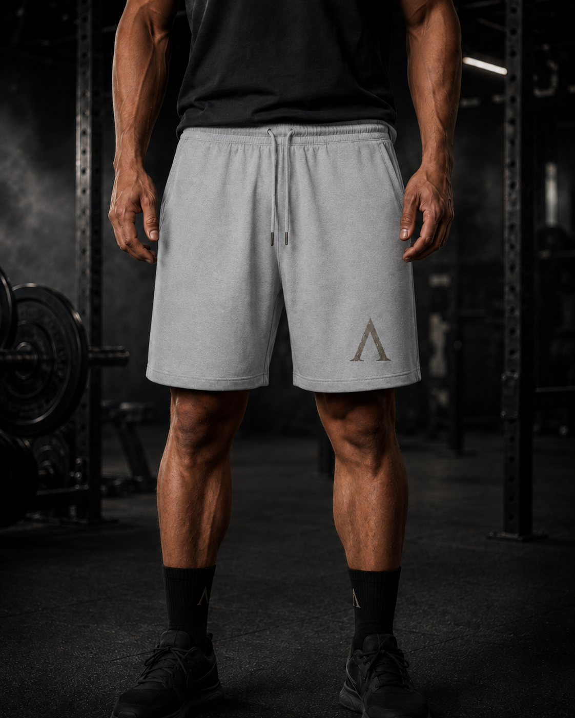 Warrior Premium Gym Shorts – 300GSM Organic Cotton