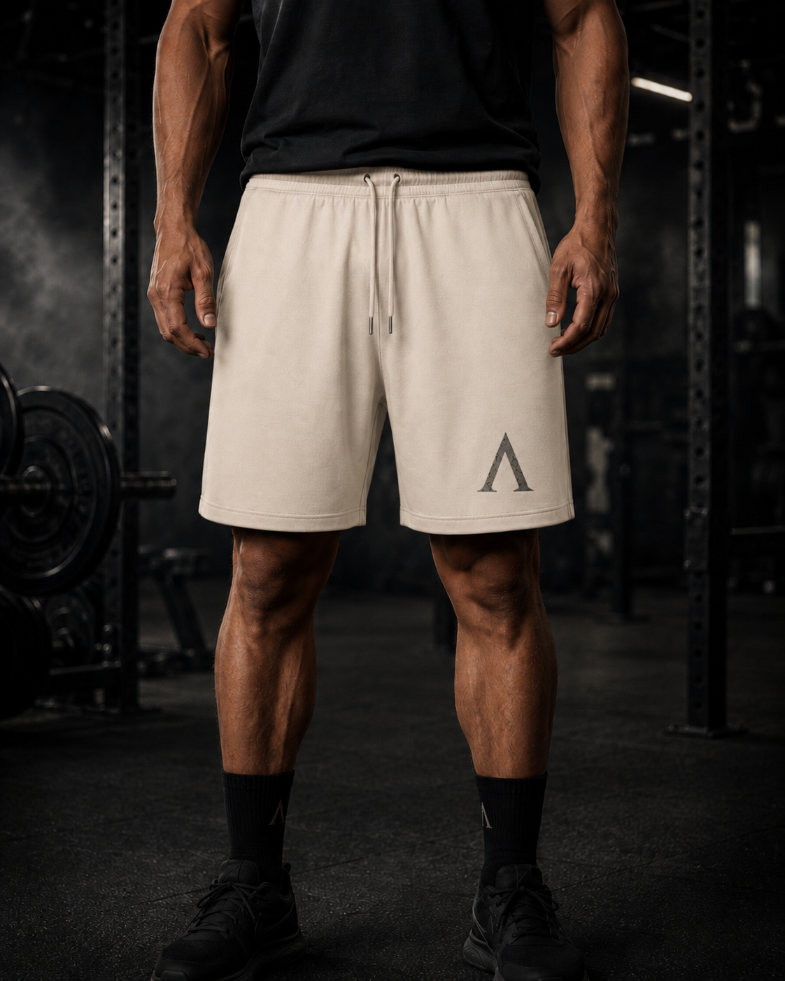 Warrior Premium Gym Shorts – 300GSM Organic Cotton