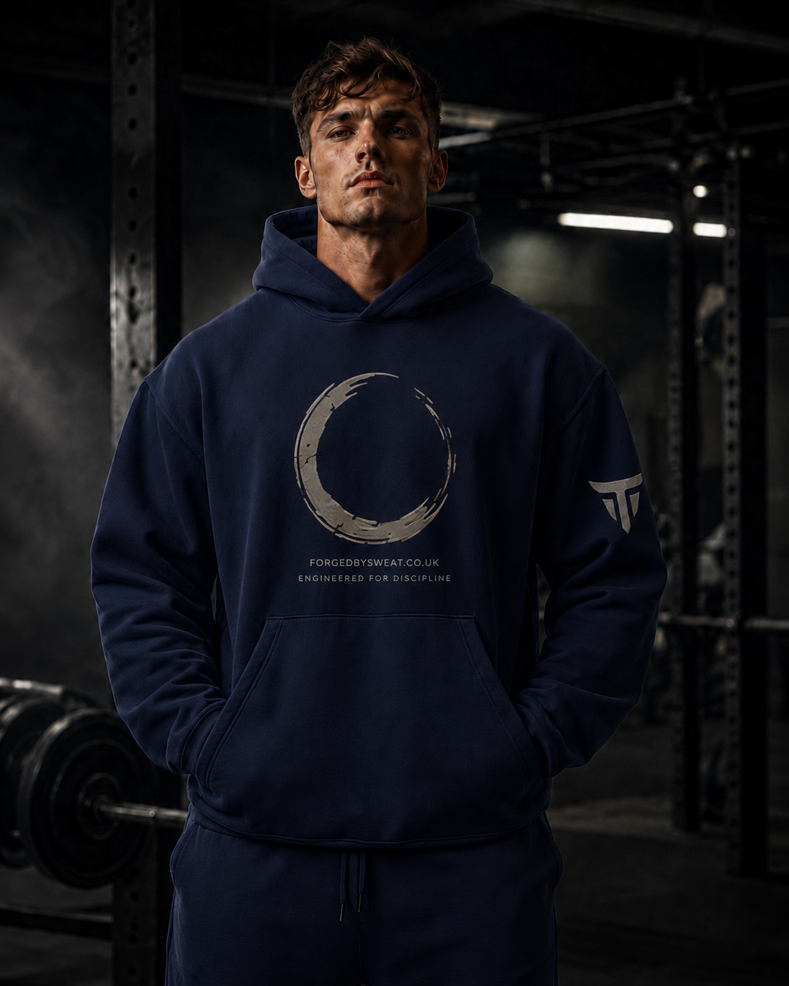 Relentless Oversized Heavyweight Gym Hoodie – 339GSM