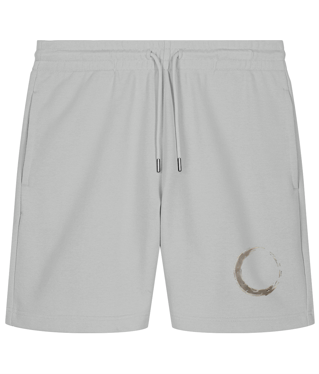 Relentless premium gym shorts in Heather Grey, front view