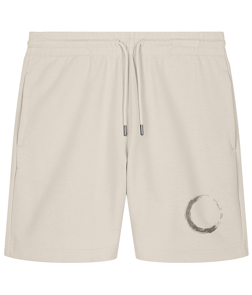 Relentless premium gym shorts in Natural Raw, front view
