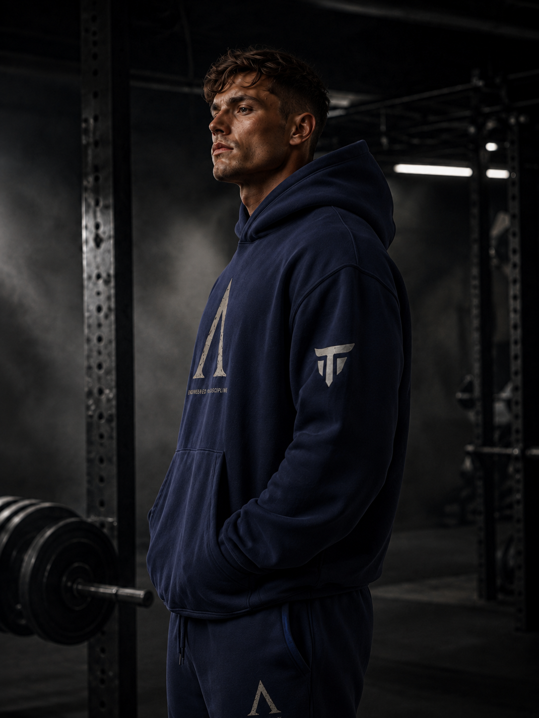 Warrior Oversized Heavyweight Gym Hoodie – 339GSM