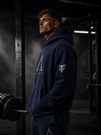 Warrior Oversized Heavyweight Gym Hoodie – 339GSM