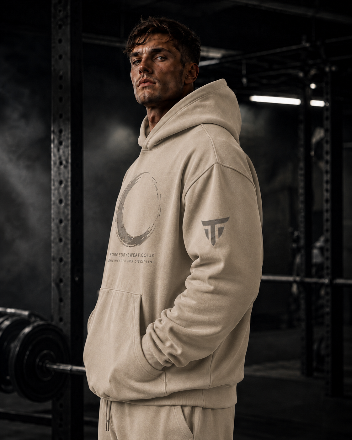 Relentless Oversized Heavyweight Gym Hoodie – 339GSM