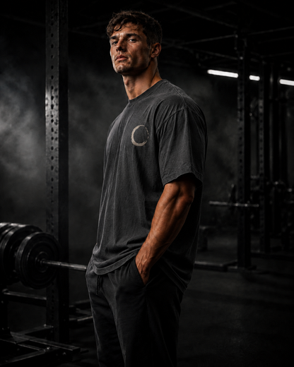 Relentless Oversized Heavyweight Gym T-Shirt – 240GSM