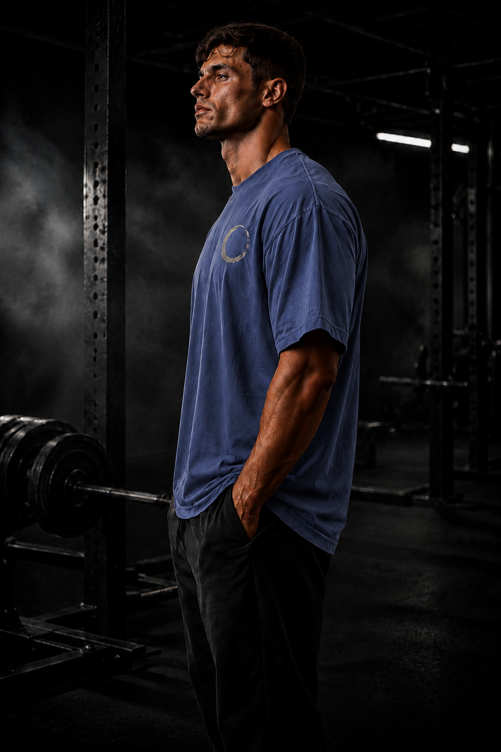 Relentless Oversized Heavyweight Gym T-Shirt – 240GSM